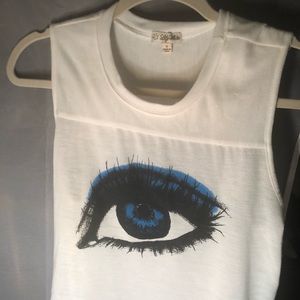 My eye trendy tank top